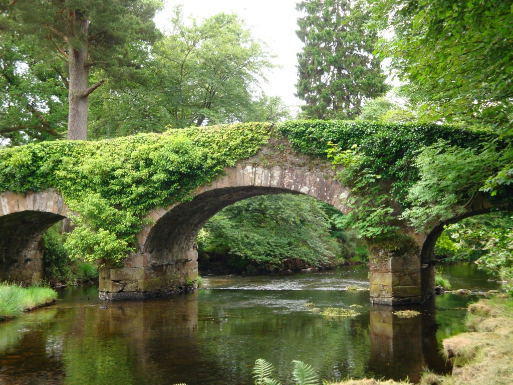 Ireland county wicklow-derrybawn bridge